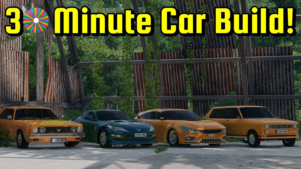 30 Minute Car Build - El Presidente Wants More Cars - Automation/BeamNG Drive