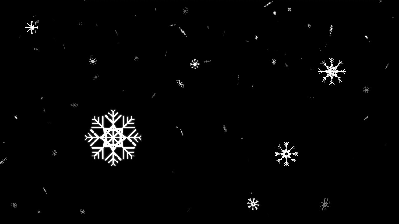 Falling Snow Overlay Background Video - White Snowflakes 4K Video Loop ❄️ Copyrigh Free Download!
