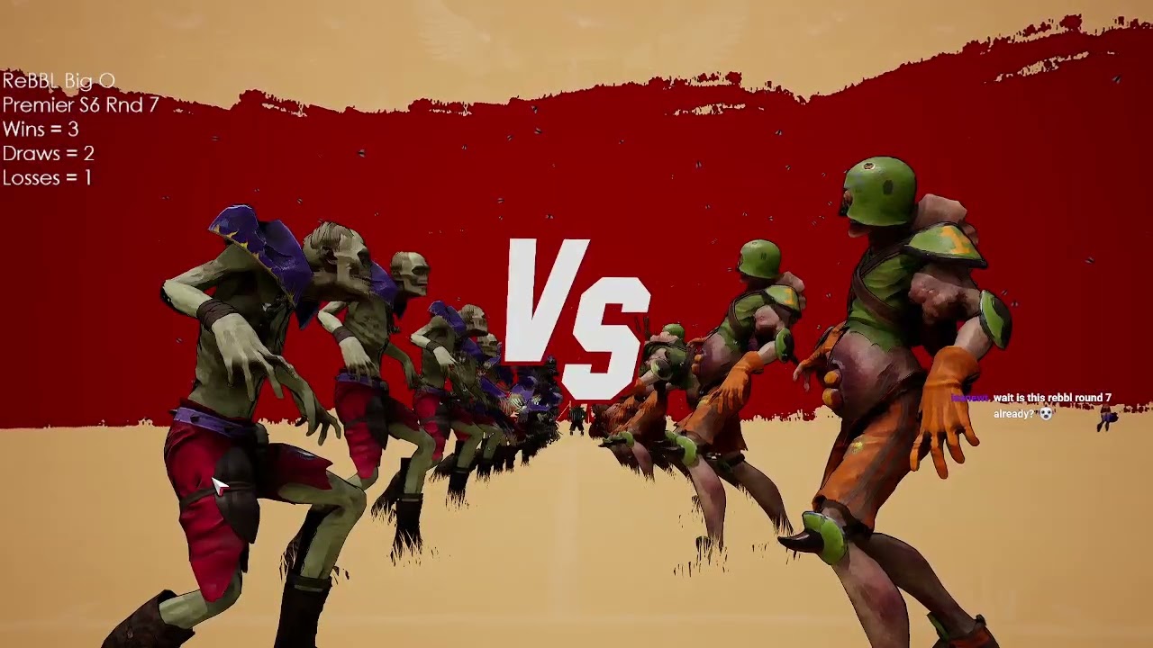 Blood Bowl 3 – ReBBL Big O Season 6 Rnd 07 –  BRUTALMATT Vs Morka