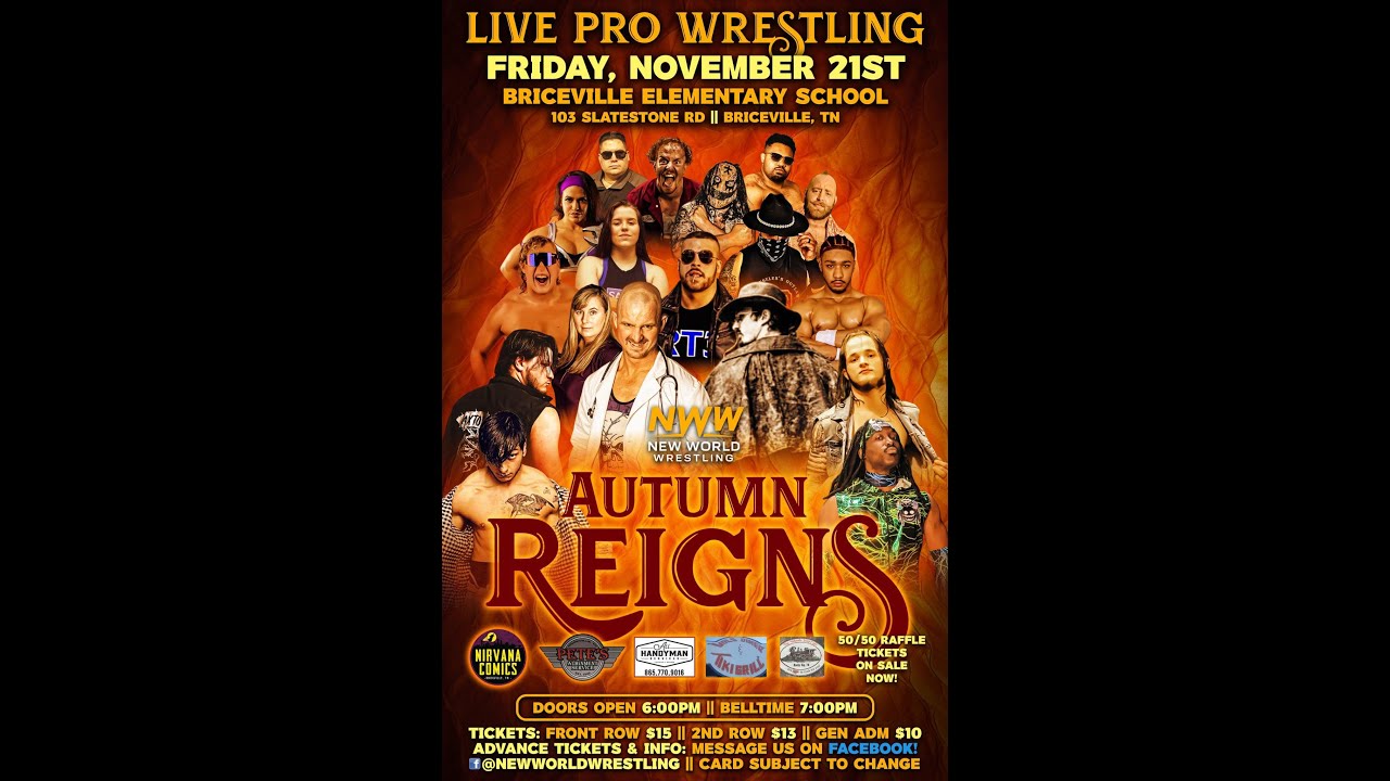 Ryan Austin v Red Riggins - NWW: Autumn Reigns