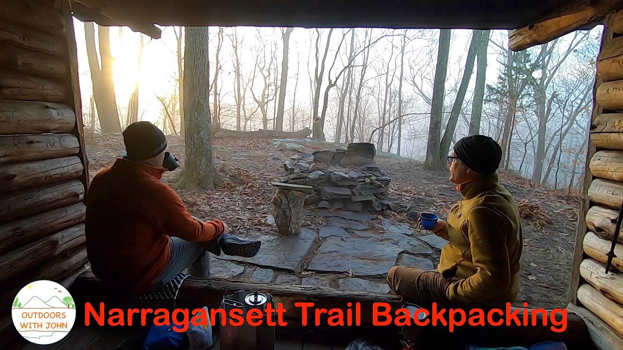 Narragansett Trail Backpacking in Pachaug State Forest