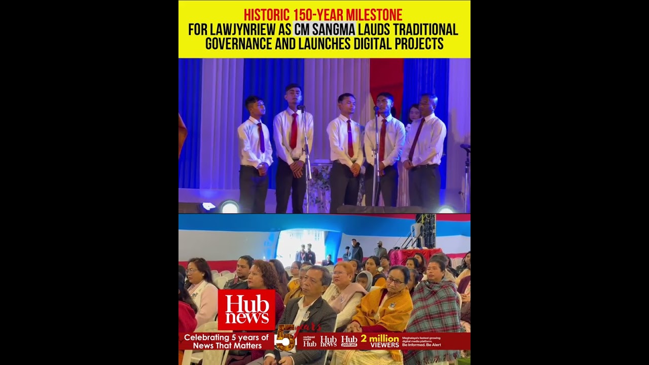 Historic 150-year milestone for Lawjynriew as CM Conrad Sangma lauds traditional governance