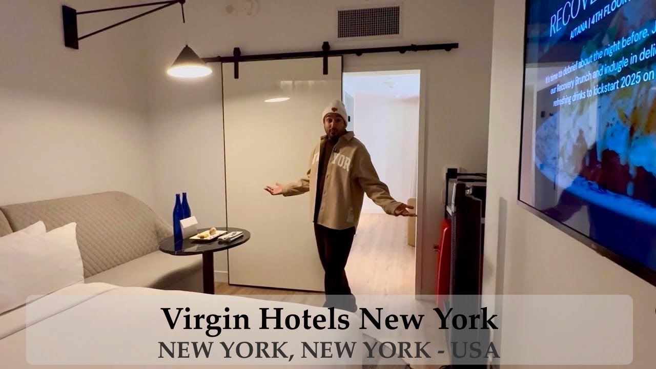 Virgin Hotels New York - Chamber King with Sky View walkthrough & review