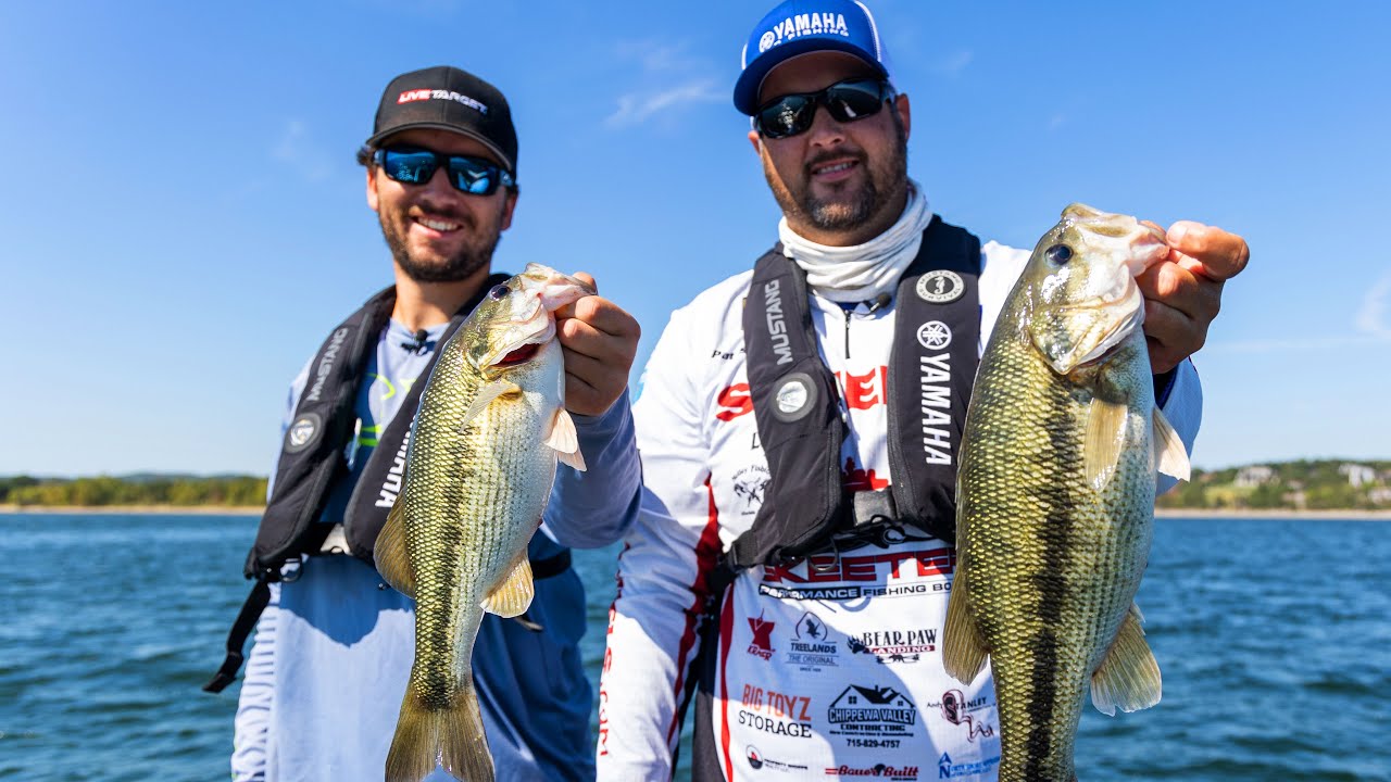 Fishing with TWO-TIME Bassmaster Elite CHAMPION Pat Schlapper on Table Rock Lake