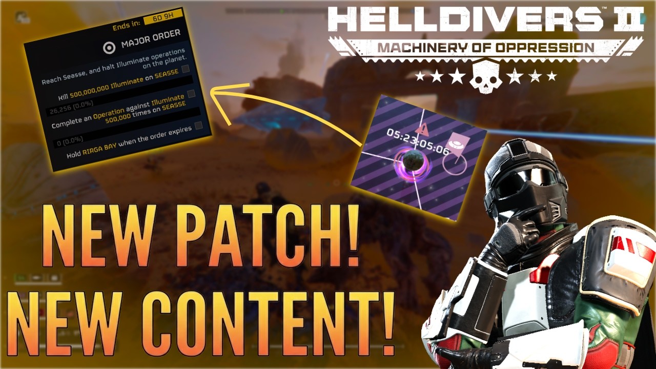 Helldivers 2 | Новый патч, новый контент!