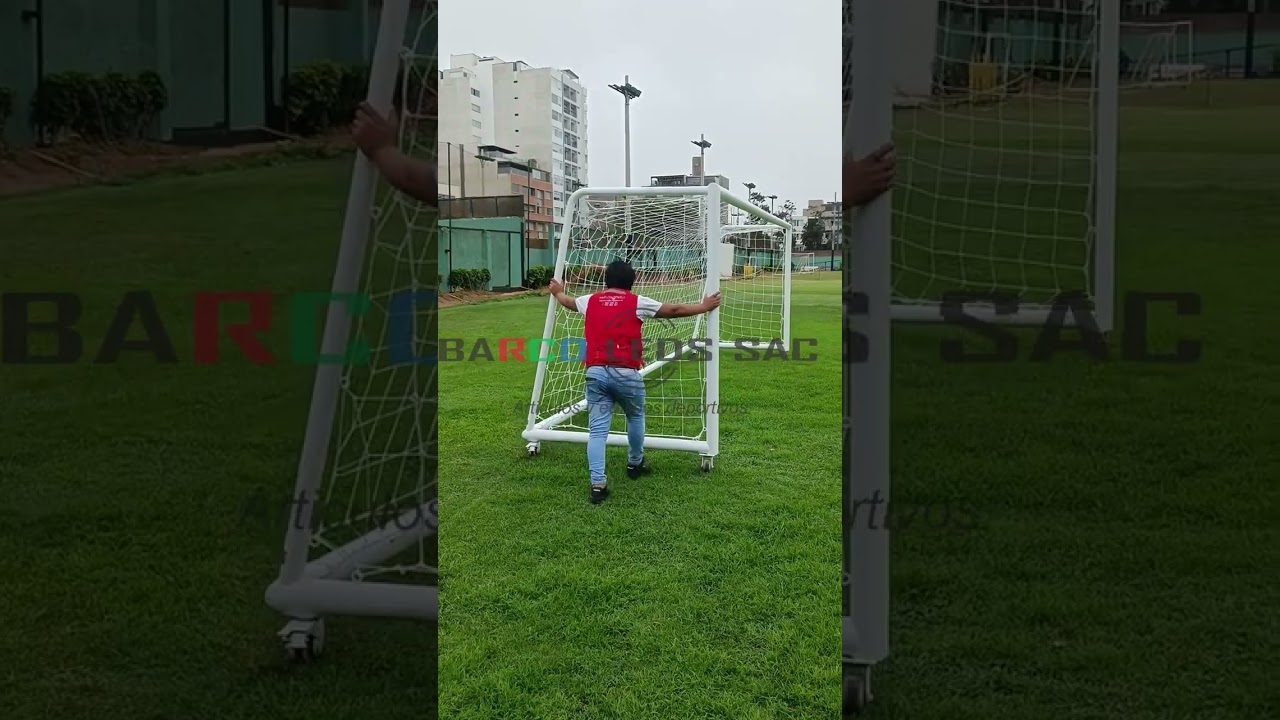 arco futbol 7  porter&iacute;a de futbol 7 lima Per&uacute; san miguel porter&iacute;a transportable barcoledssac