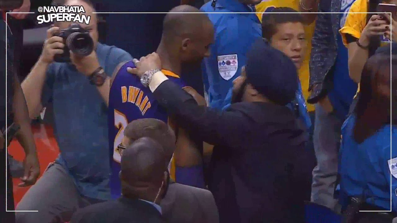 Kobe Bryant greets Sikh Superfan Nav Bhatia