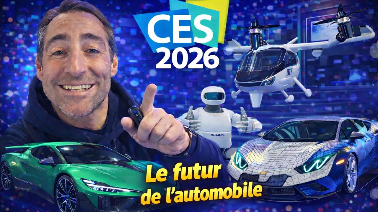 🚗 CES 2026 : Voyage dans le futur de l'Automobile !🦾