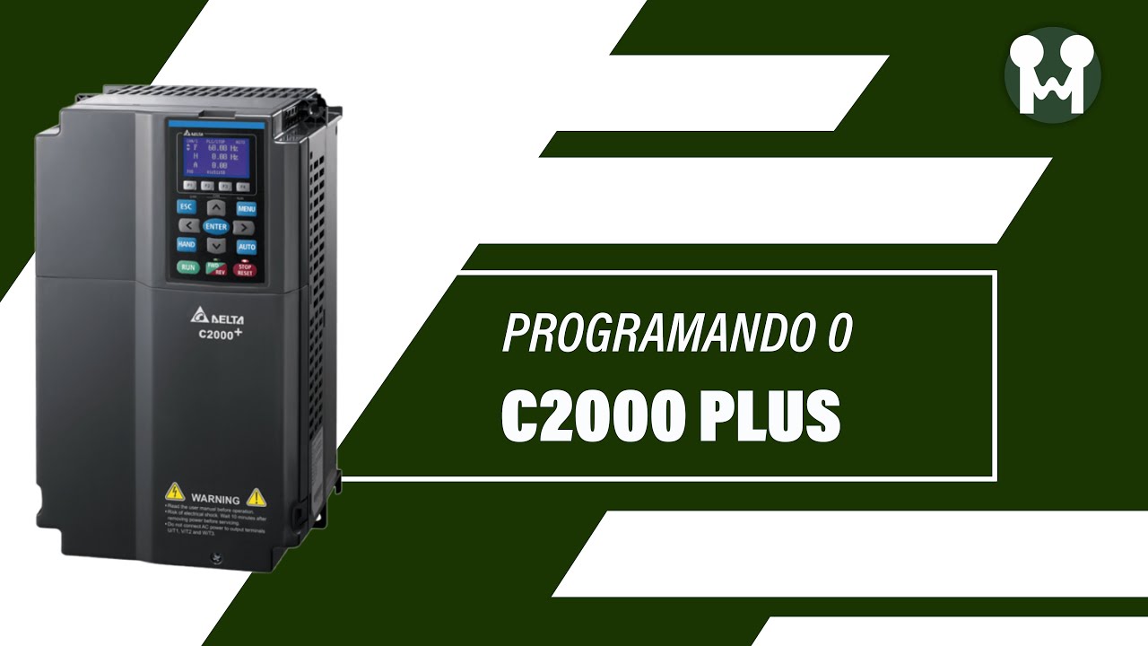 Parametrização do Inversor de frequência C2000 PLUS DELTA - Parte 2
