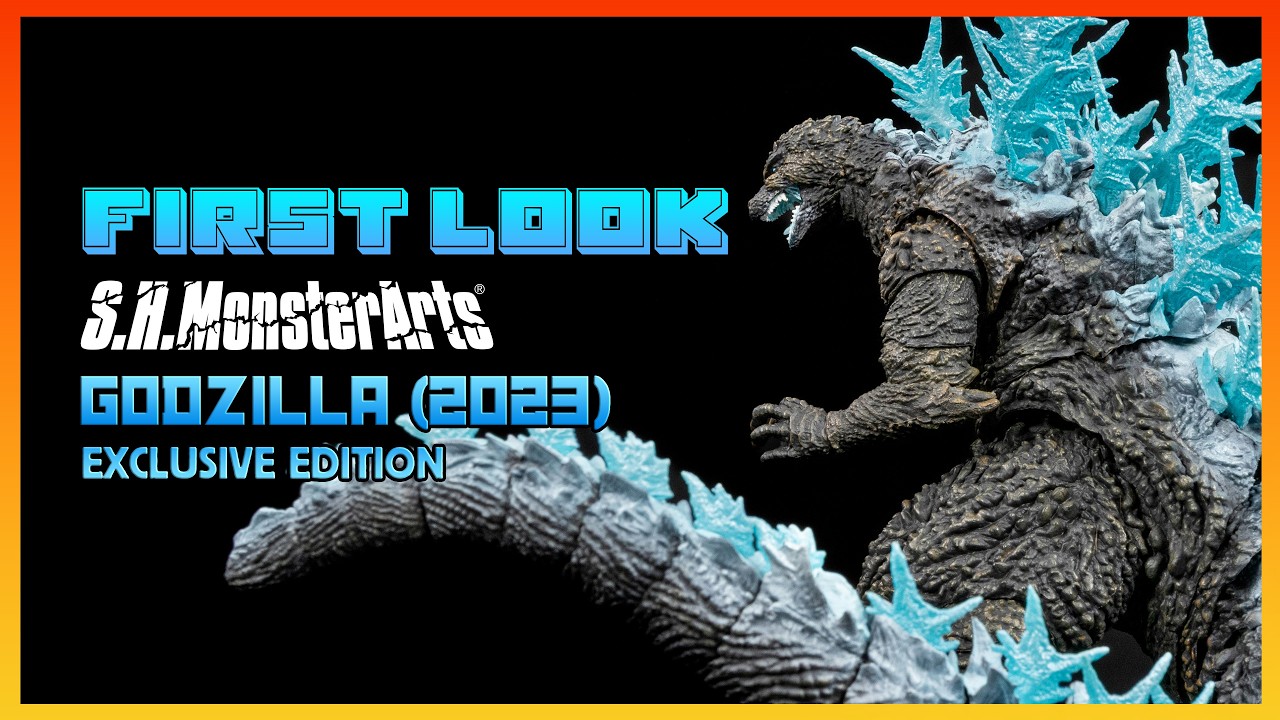 First Look: S.H.MonsterArts Godzilla (2023) [Exclusive Edition]