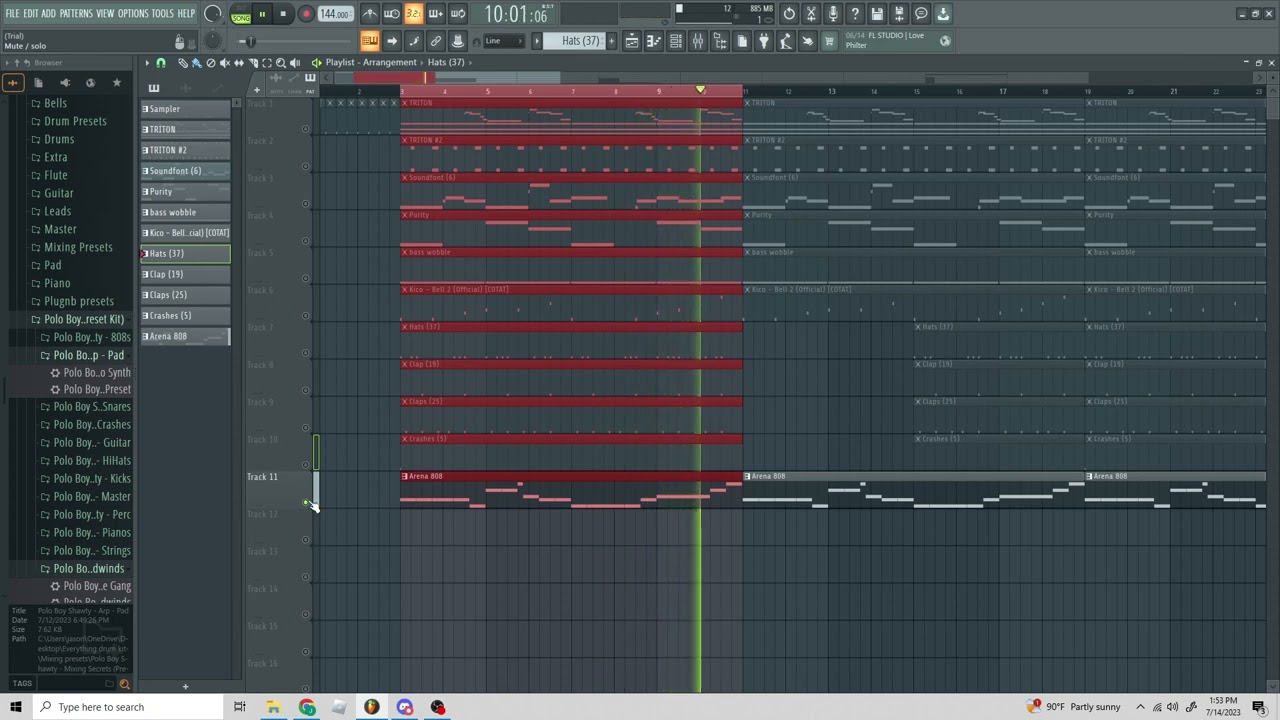 How to make a zaytoven jugg type beat