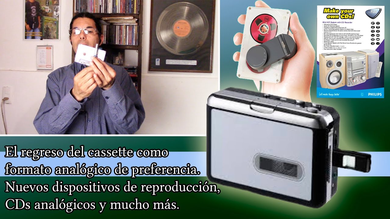 El regreso del cassette el formato analógico más vendido  está de vuelta