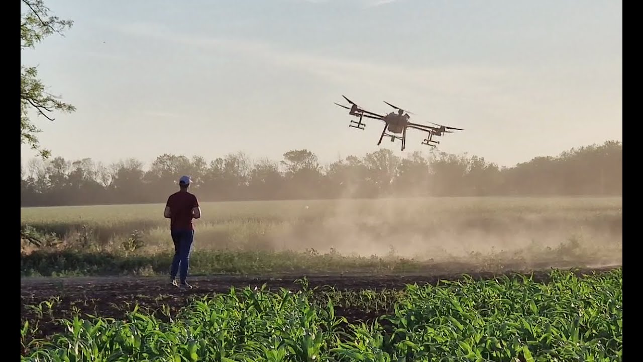 АгроКоптер DJI T30 против Опрыскивателя ТУМАН 3