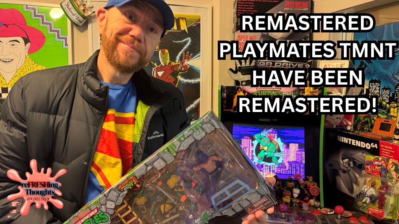 Remastered Playmates TMNT have been remastered!