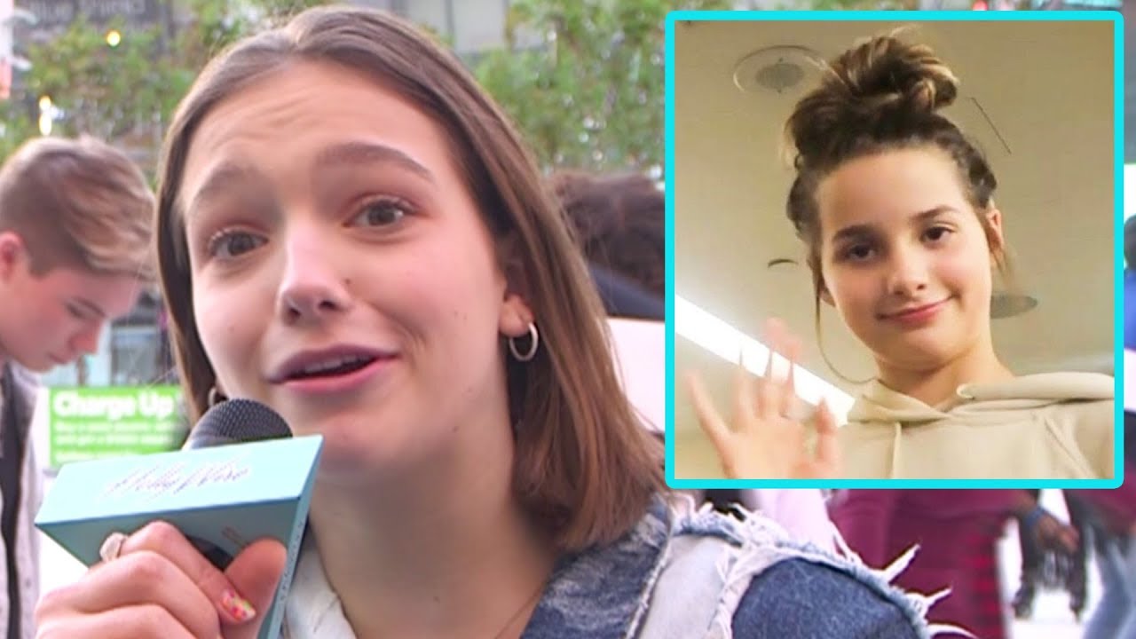 Annie Leblanc Crashes Jayden Bartels Interview! | Hollywire