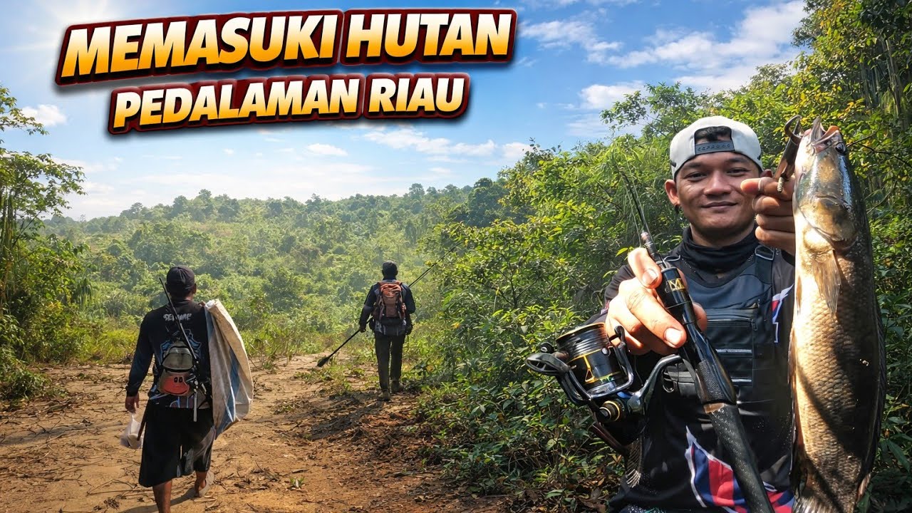 MANCING PALING EXTREME.!!! Masuk Hutan Riau! Strike semua spices ikan predator 