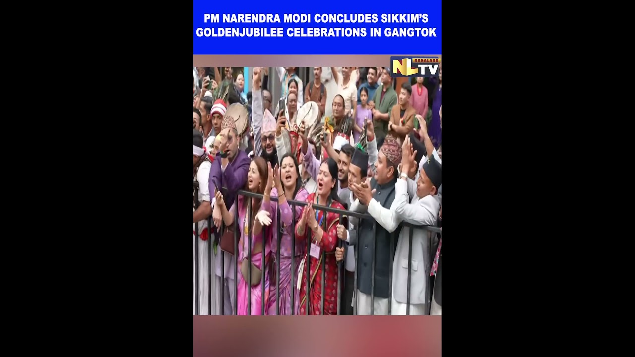 PM NARENDRA MODI CONCLUDES SIKKIM&rsquo;S GOLDEN JUBILEE CELEBRATIONS IN GANGTOK