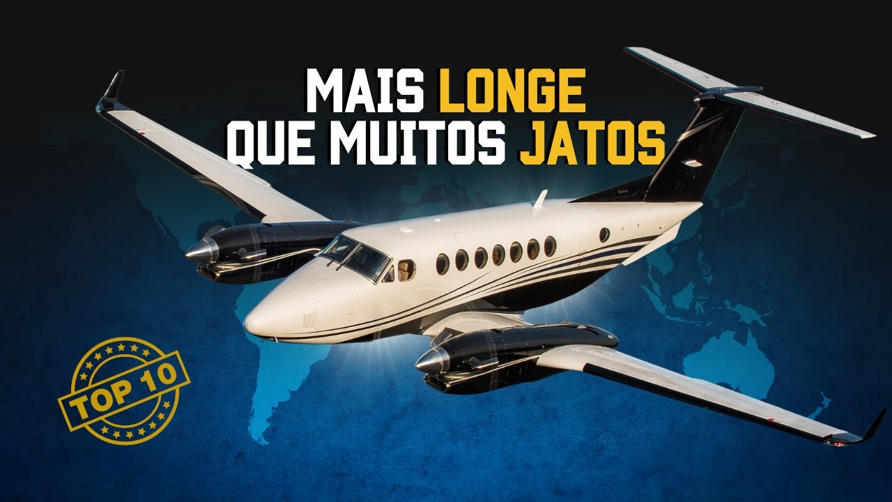 Os 10 Turboélices com Maior Alcance do Mundo em 2025