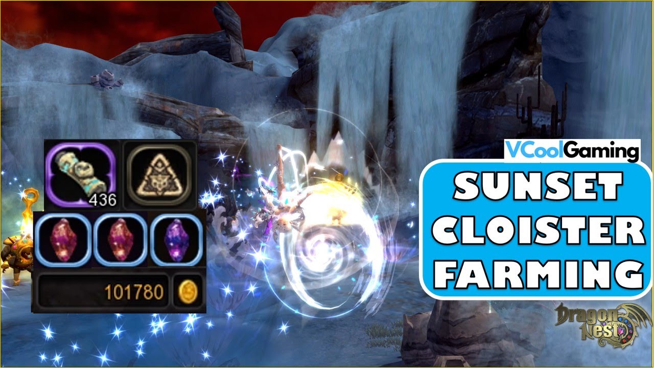 Sunset Cloister Vlog 7: Weekly Farming (Abundance Talisman) - Dragon Nest SEA