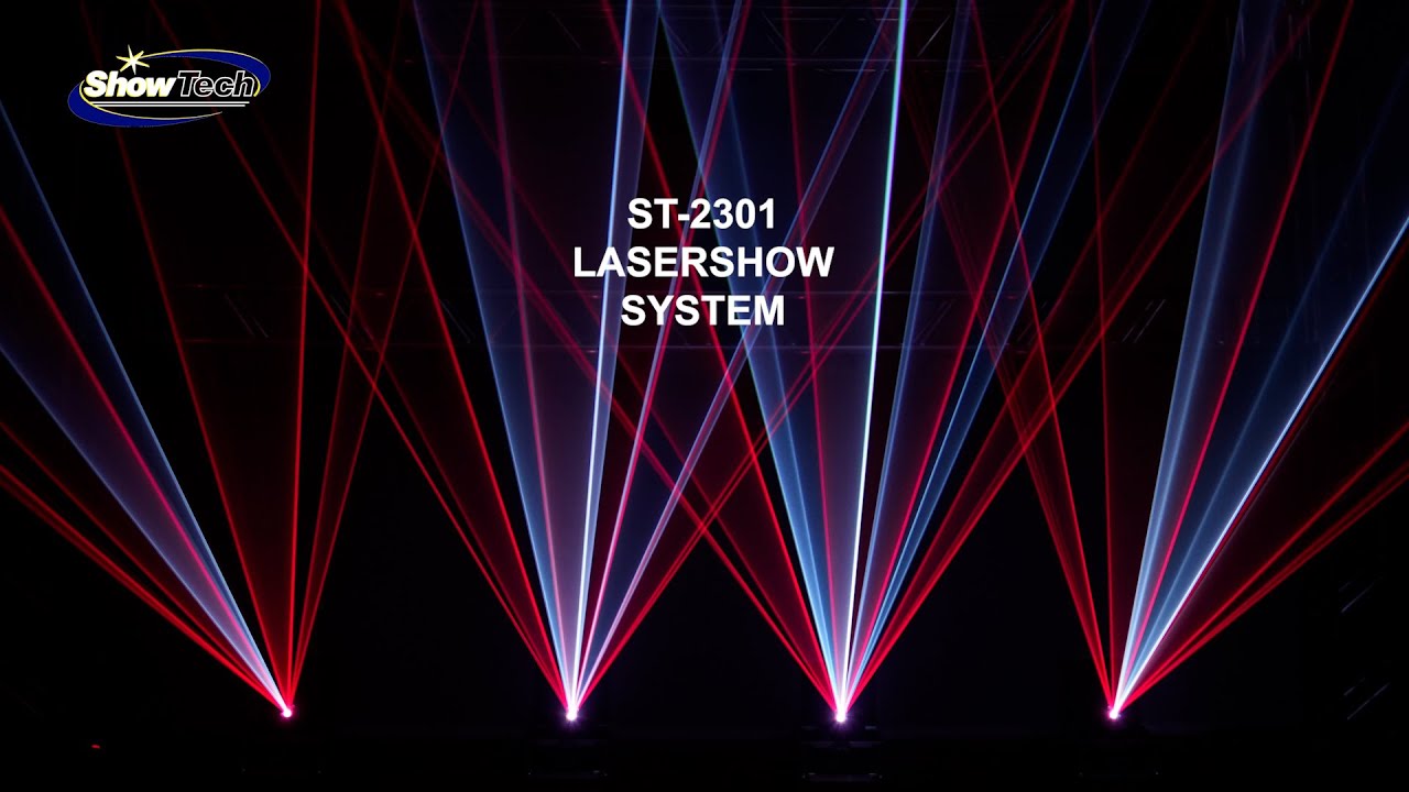 SHOWTECH BRASIL - ST 2301 - LASERSHOW - SYSTEM