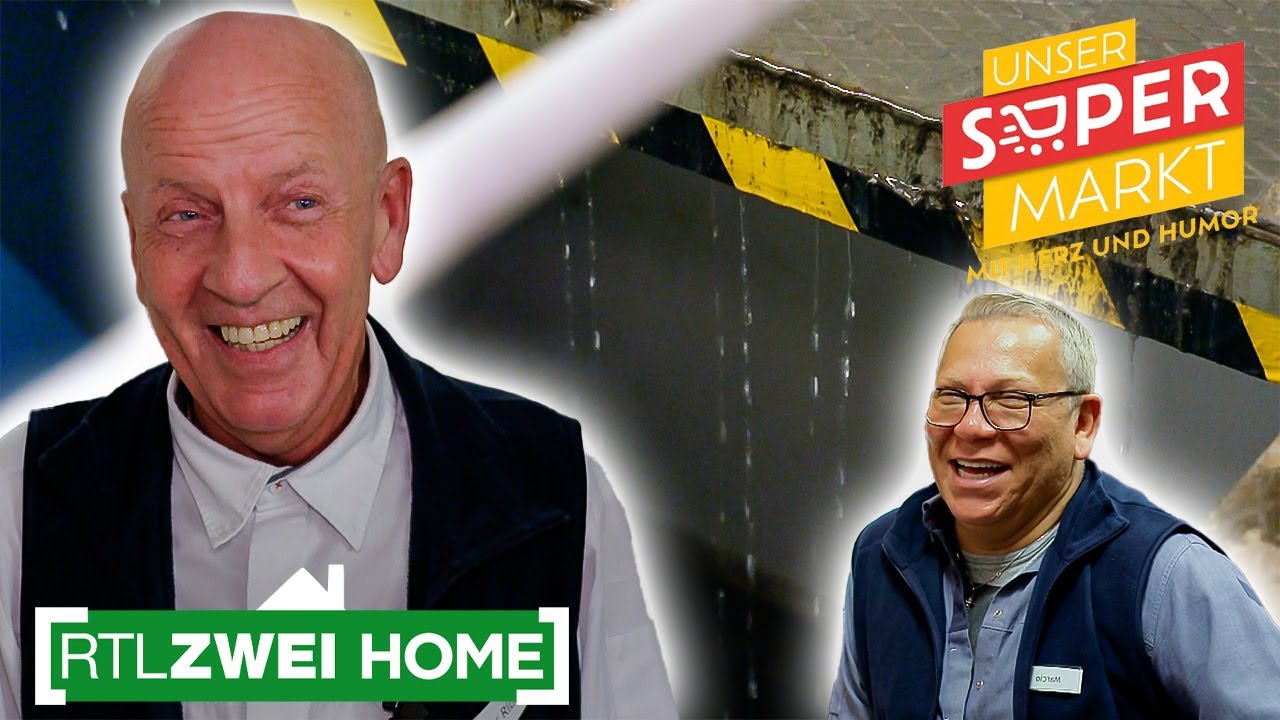SOS im Supermarkt: Keller l&auml;uft voll Wasser! 💦 | RTLZWEI Home #unsersupermarkt #E05