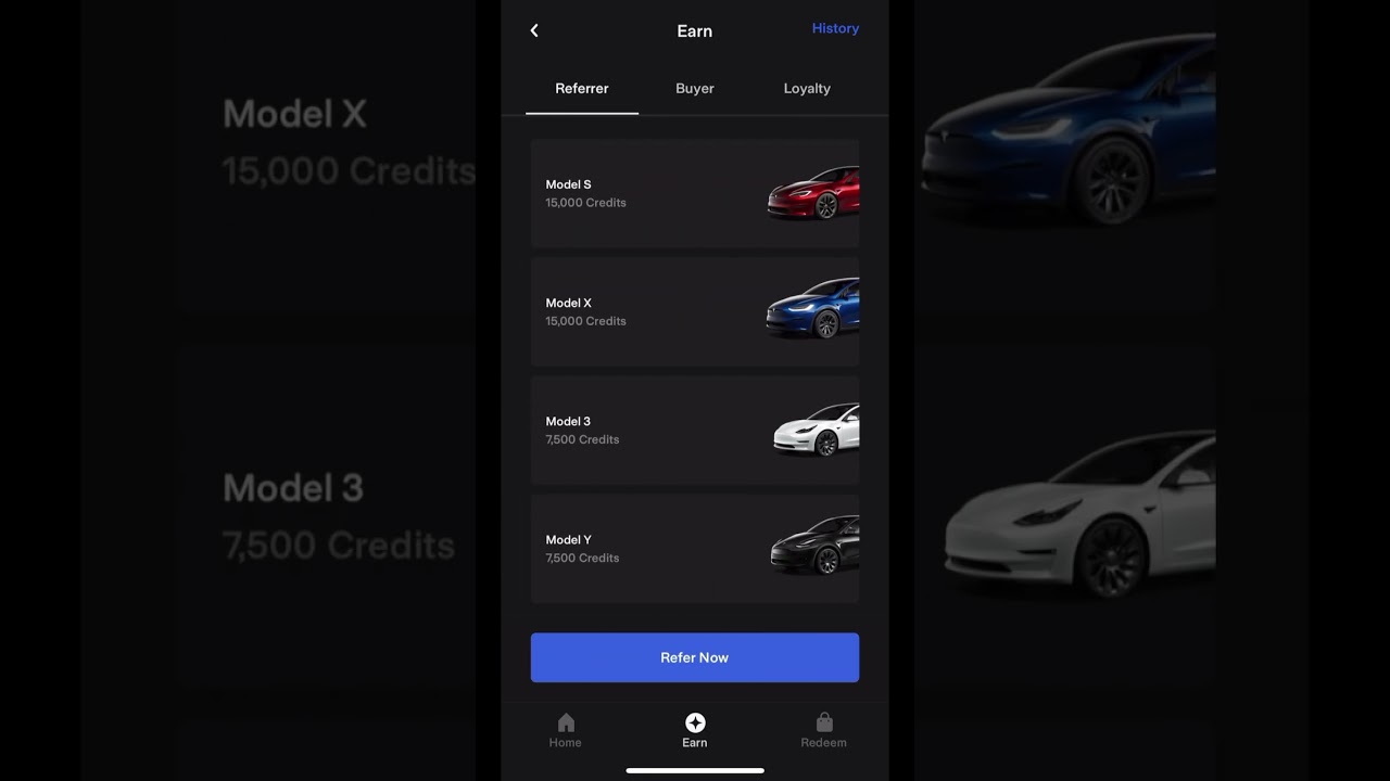 Tesla&rsquo;s new referral program in the Uk