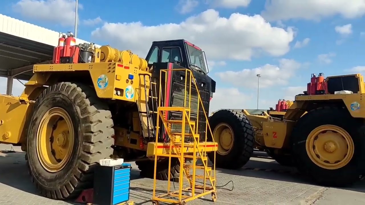 Part 2 of the Caterpillar 777E Assembly detail.