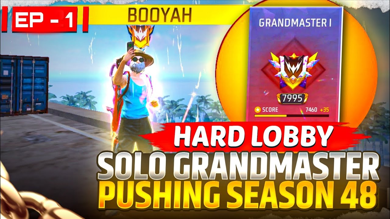 Pushing Solo Br Rank For Grandmaster in Last 20 Days | Solo Br Rank Push Tips And Tricks | Ep-1