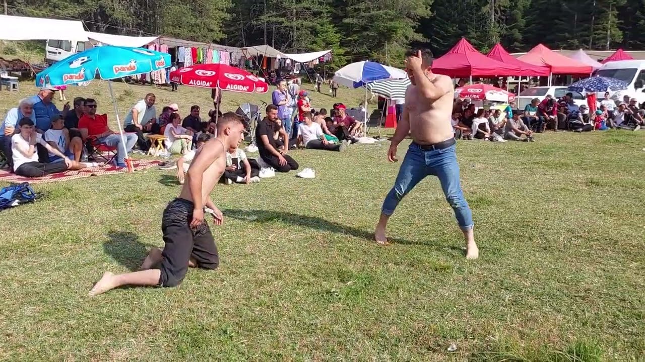 BOLU MUDURNU TOPARDIÇ KÖYÜ KARAPINAR BAYRAMI KARAKUCAK GÜREŞLERİ BAŞALTI BOY BÖLÜM -6