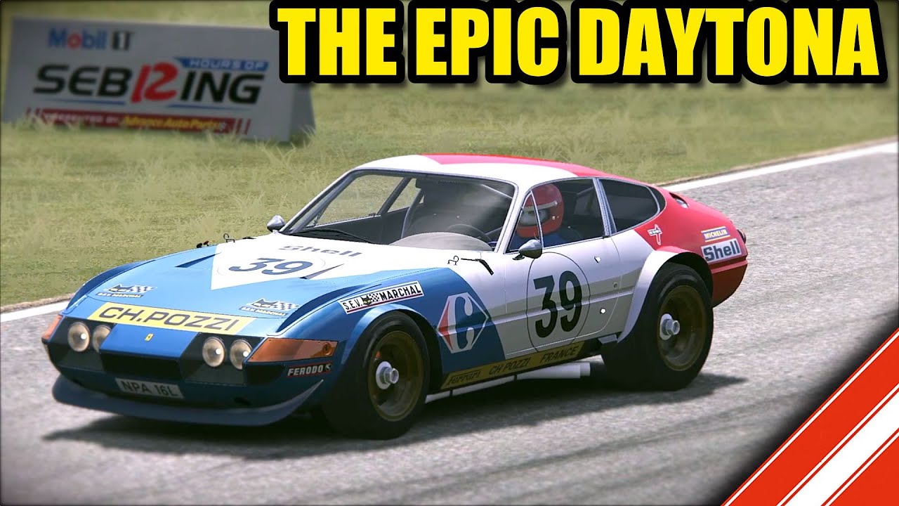 Ferrari 365 GTB/4 Daytona at SEBRING // Assetto Corsa VR