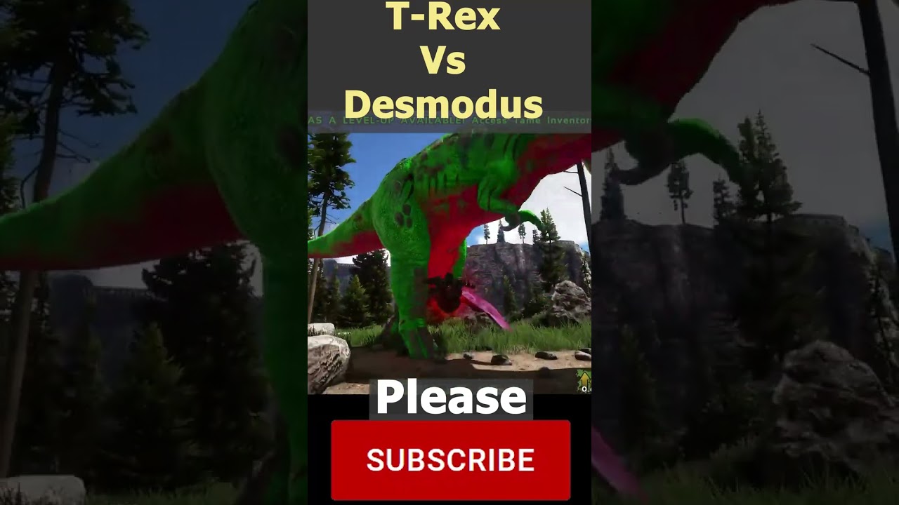 T-Rex 🦖 Vs Desmodus 🦇 