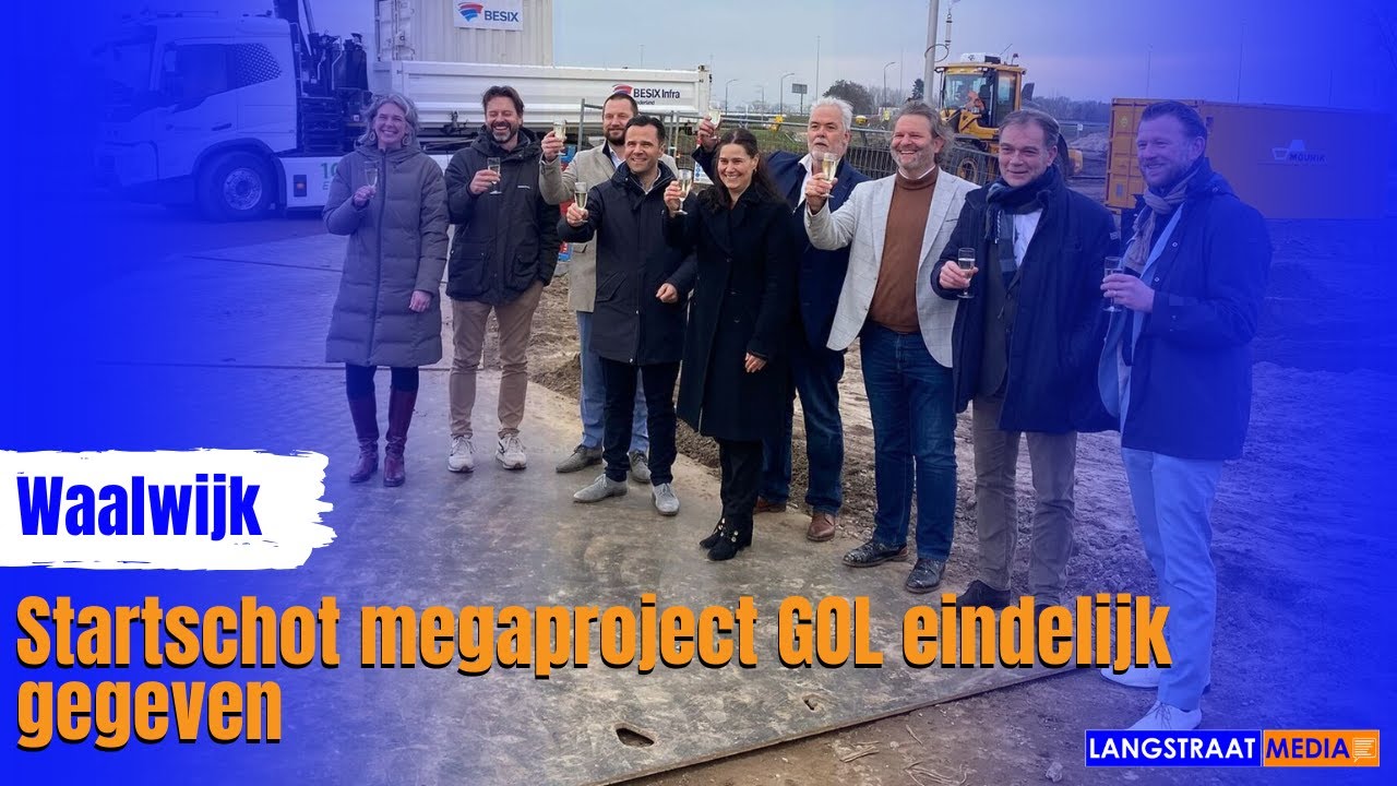 Startschot voor megaproject GOL eindelijk gegeven
