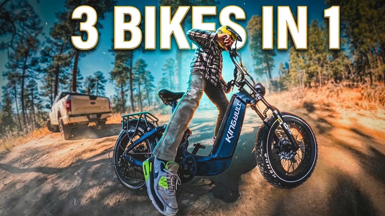 The “DO IT ALL” E-bike?… Maybe! The Kingbull Jumper Go