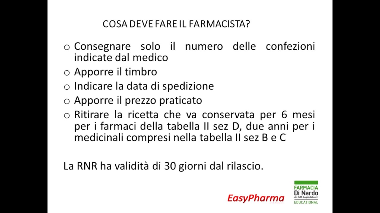 3. Ricetta Non Ripetibile