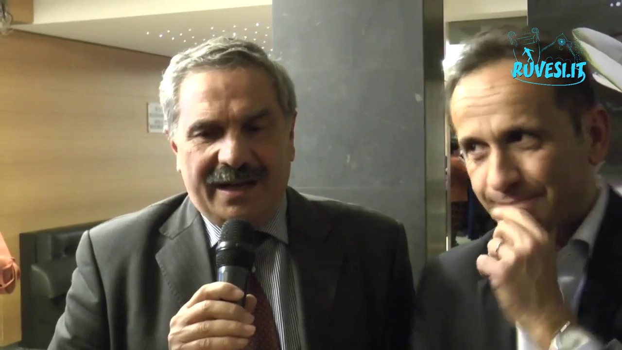 Uccio De Santis testimonial del pranzo APO ONLUS Ruvo di Puglia