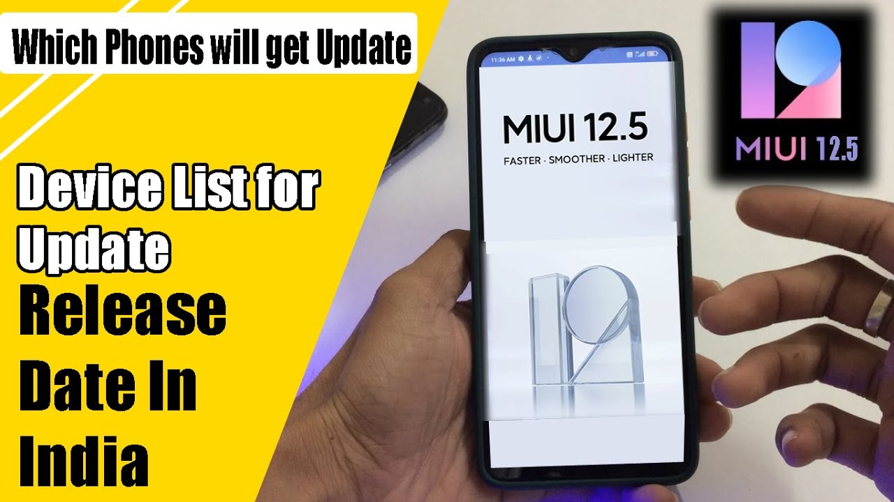 [OFFICIAL] MIUI 12.5 Update Device List and Release Date in India 🔥🔥 | Features of Xiaomi MIUI 12.5