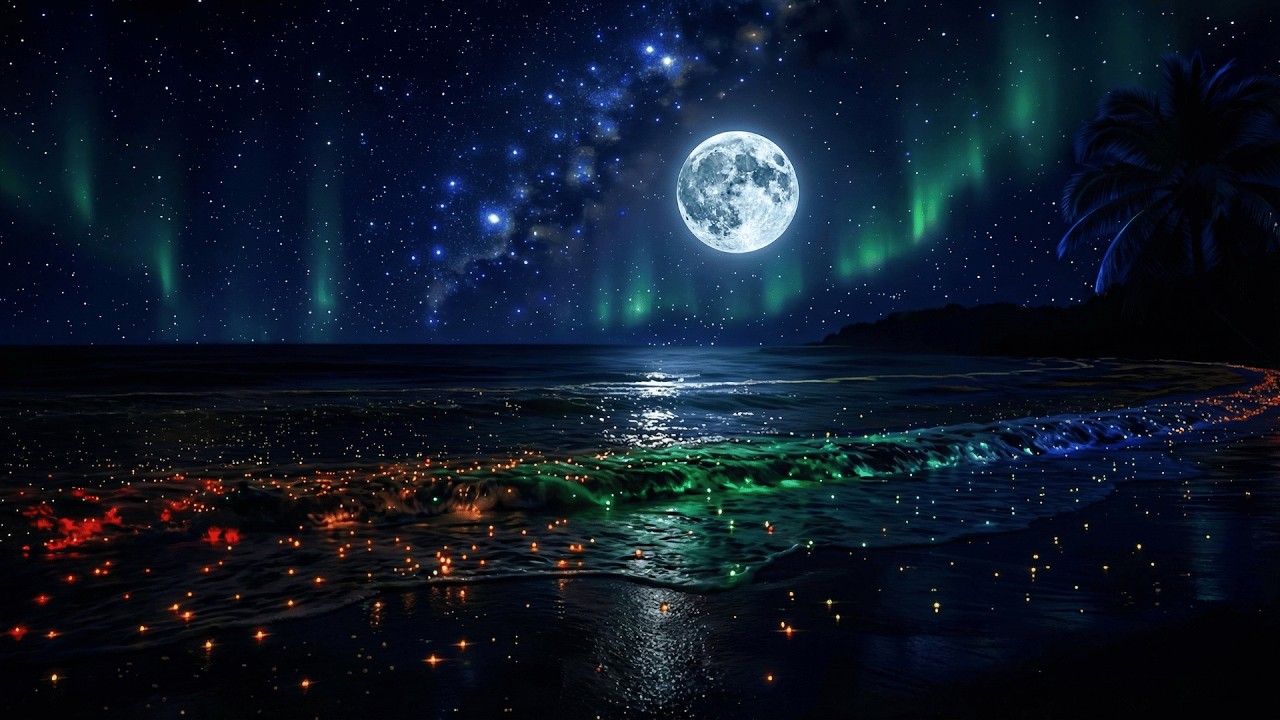 Relaxing Music For Deep Sleep • Anxiety Relief, Melatonin Release • Stop Overthinking