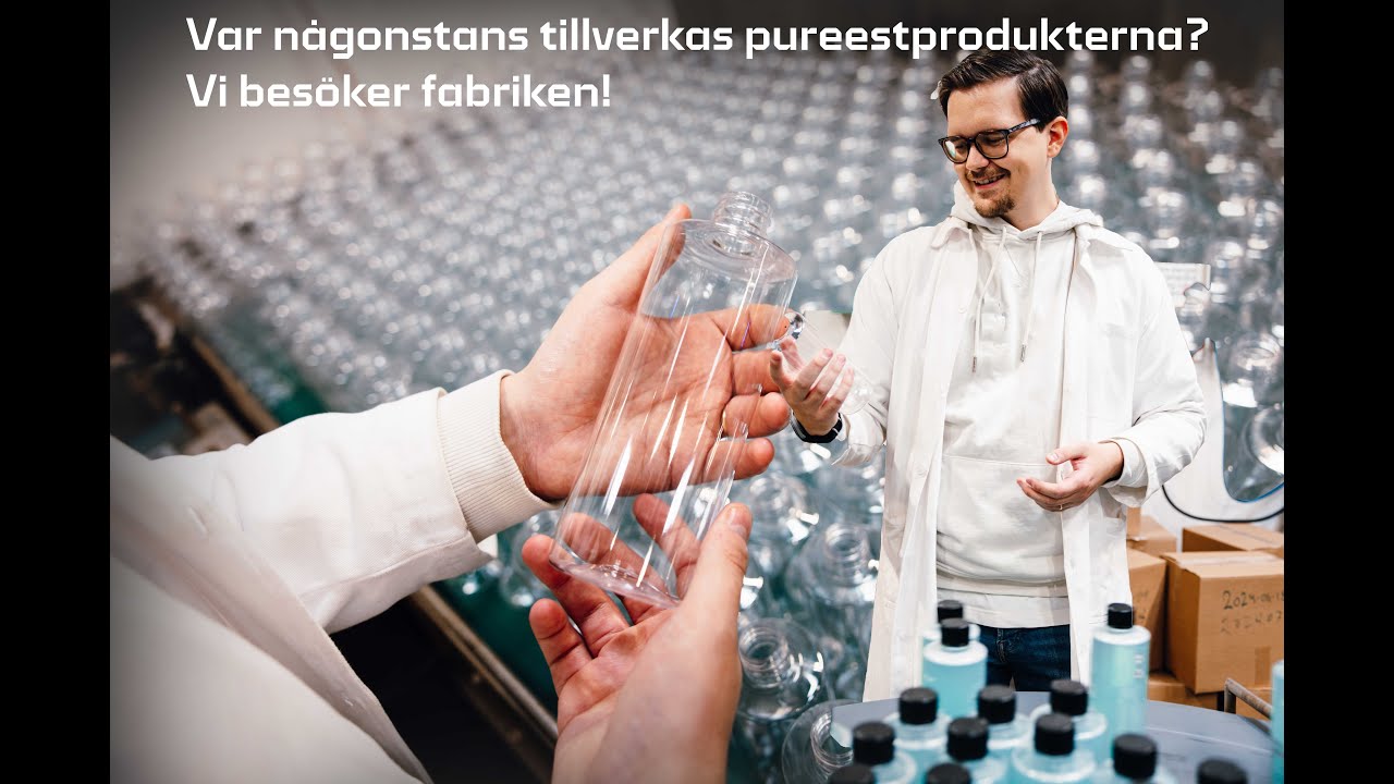Hur tillverkas bilvårdsprodukter? Vi besöker pureestfabriken!
