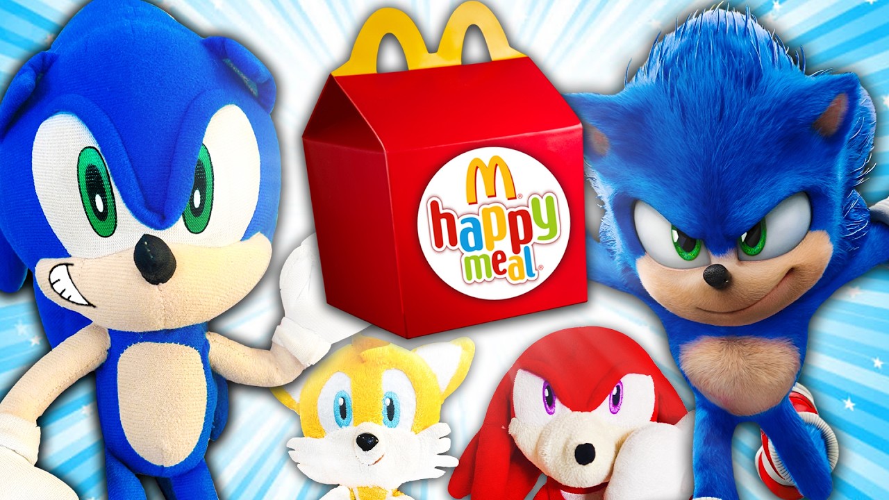 Sonic Movie 3 Happy Meal! - Sonic and Friends