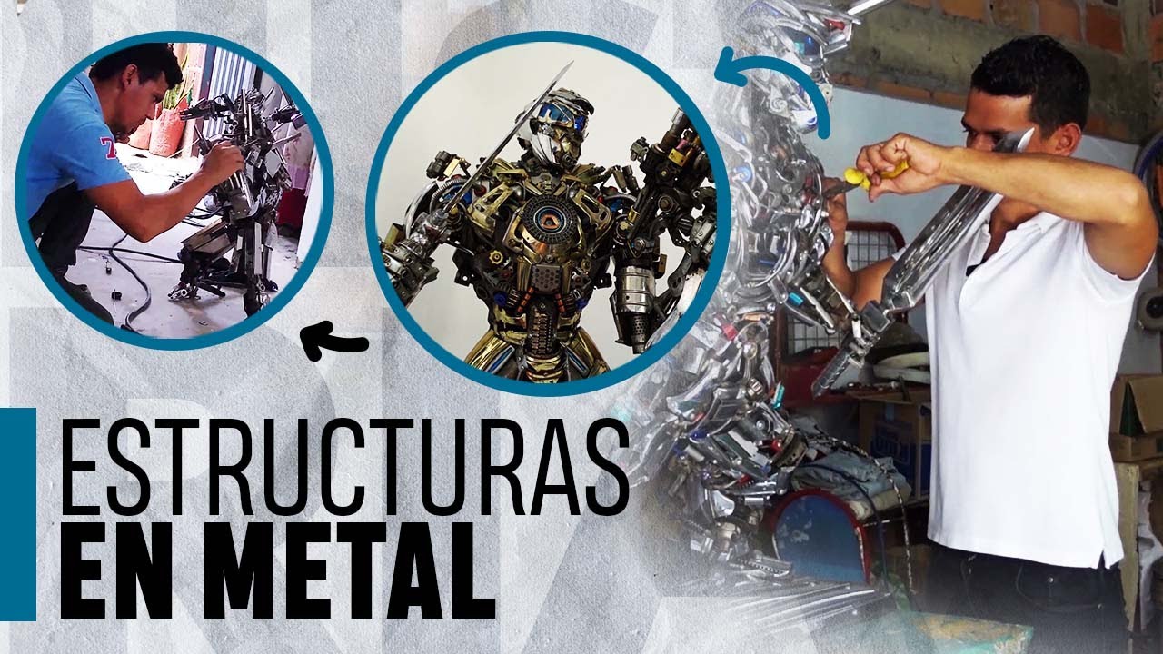 ASOMBROSO😱 GUERREROS CON CHATARRA😱