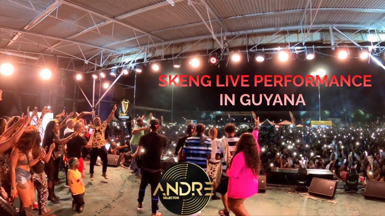 SKENG LIVE PERFORMANCE IN GUYANA 🇬🇾🇬🇾 BADERATION NATIONAL PARK 2022