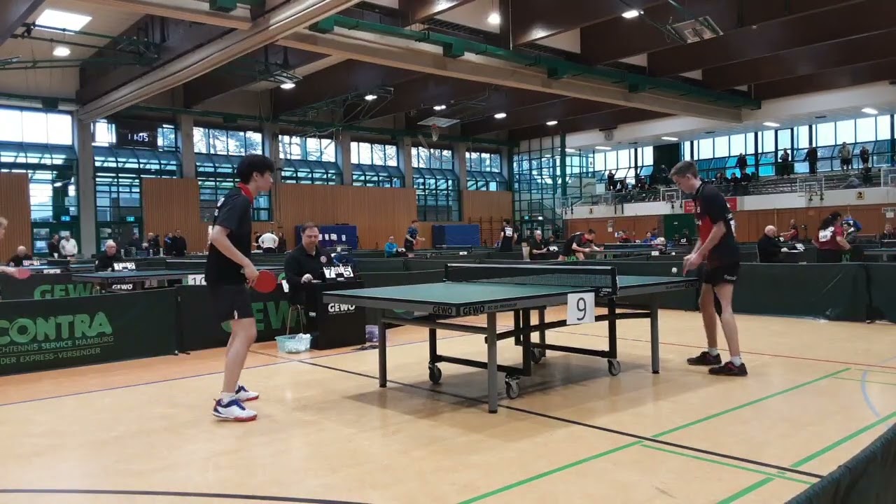 NDM 2025 Viertelfinale U19 Janne Richter gegen Bently Sui