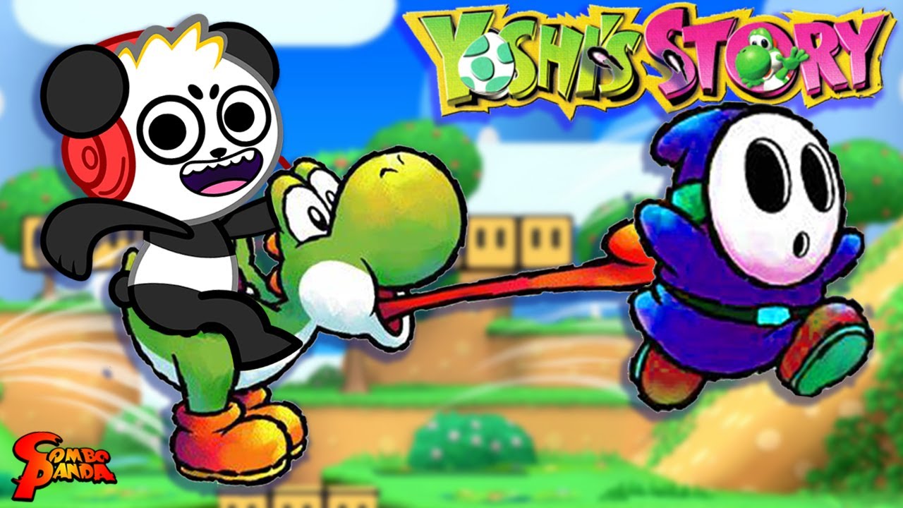 The Story You NEVER KNEW! YOSHI’S STORY N64 Let’s Play with Combo Panda