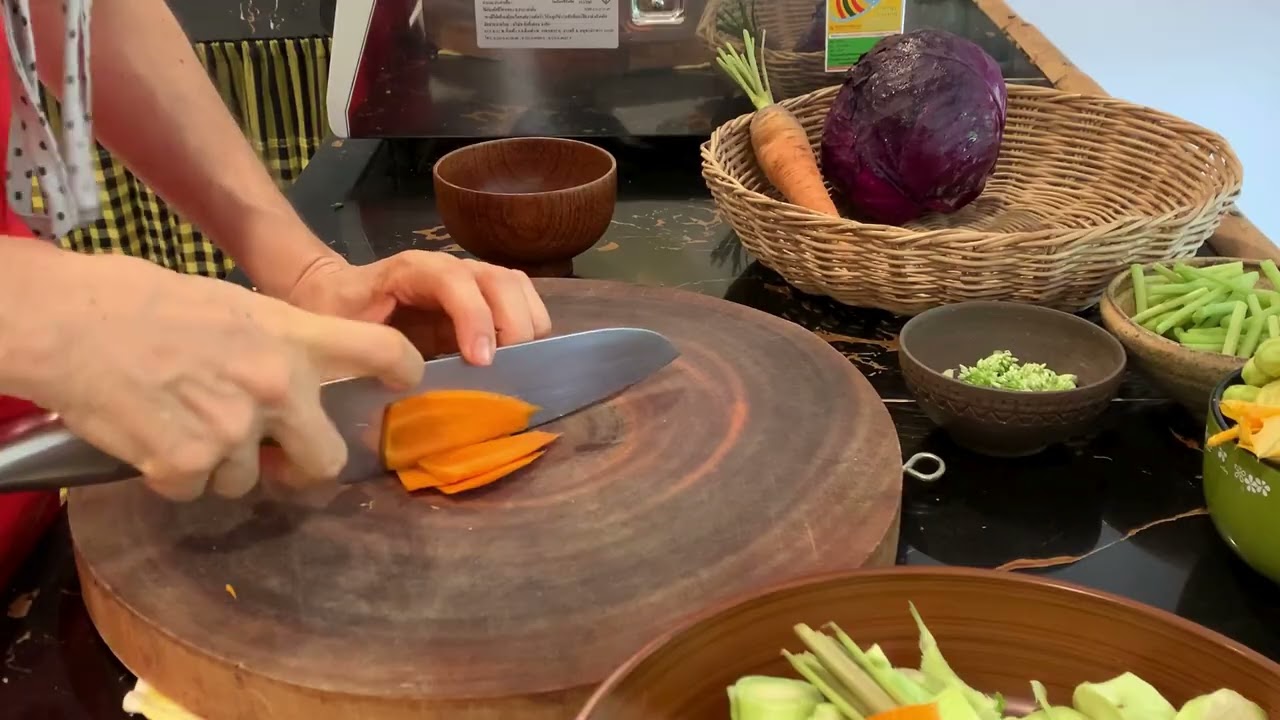 Cutting Techniques. Julienne. Carrot