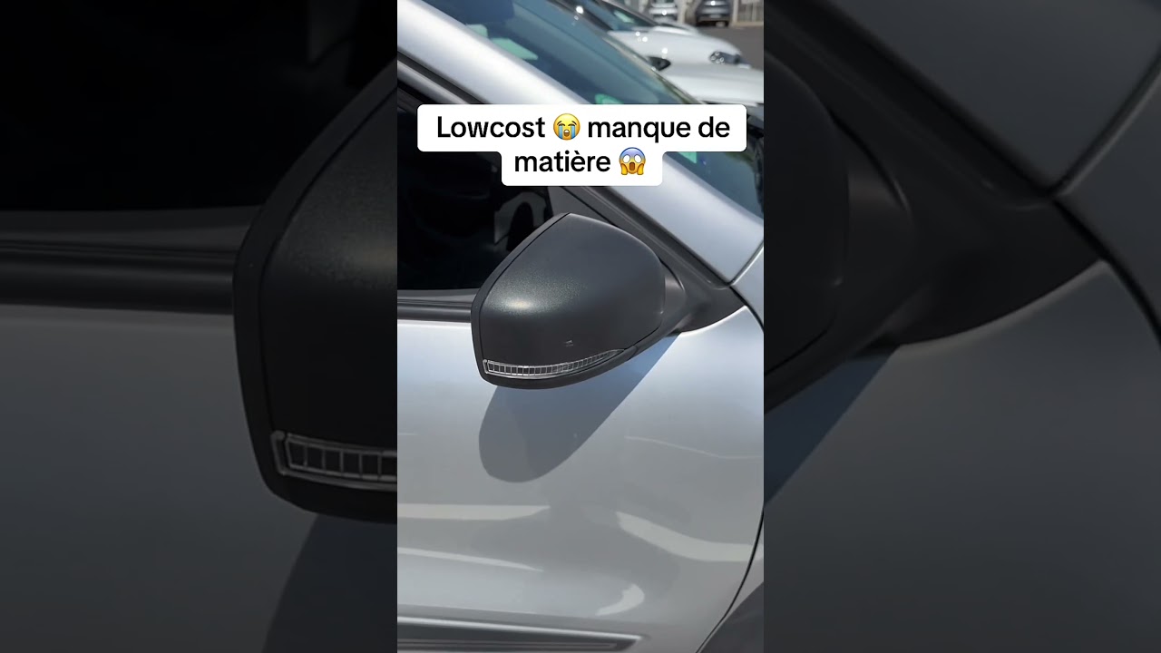 Dacia low-cost 😭, mais de la mobilit&eacute; 😜Avec des manques. Likez et abonnez-vous. #williamcommercial