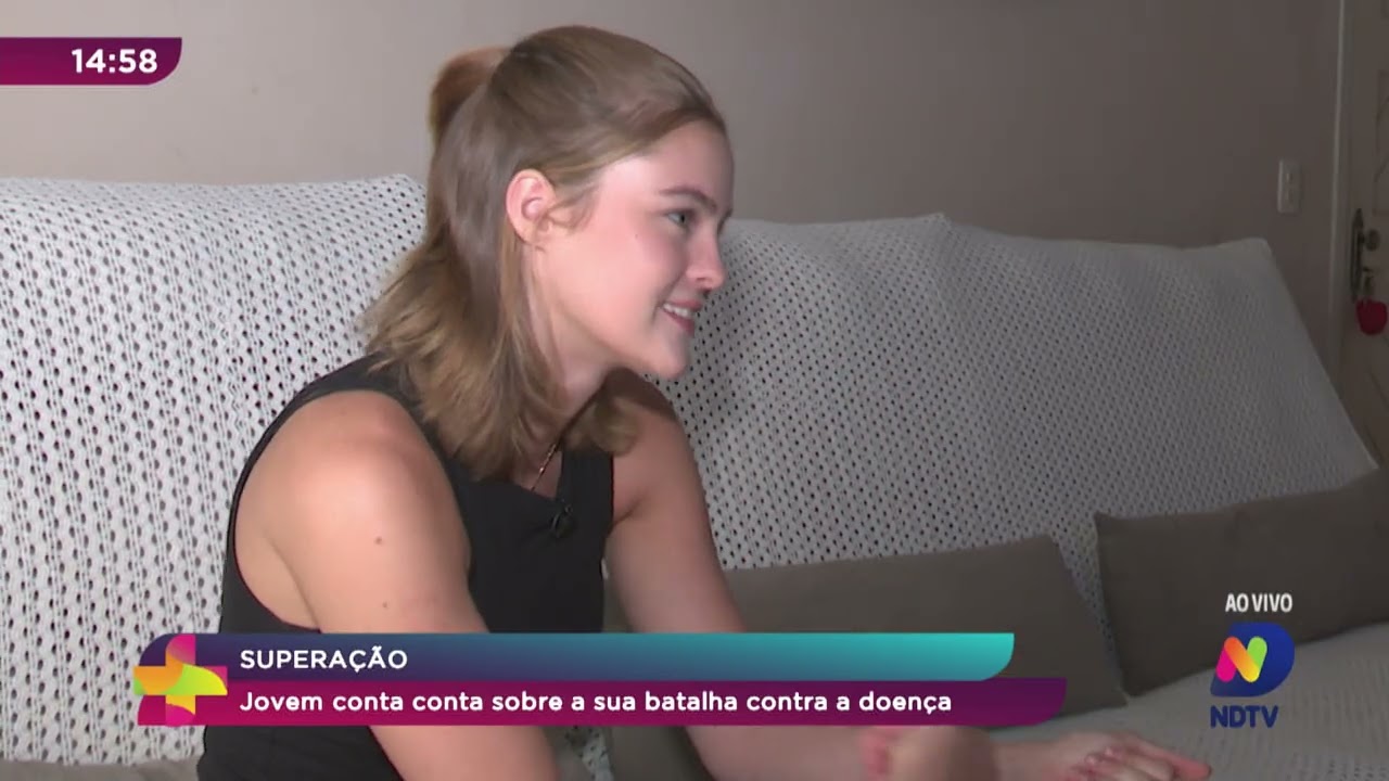 A história de Evelyn que superou a leucemia aos 19 anos