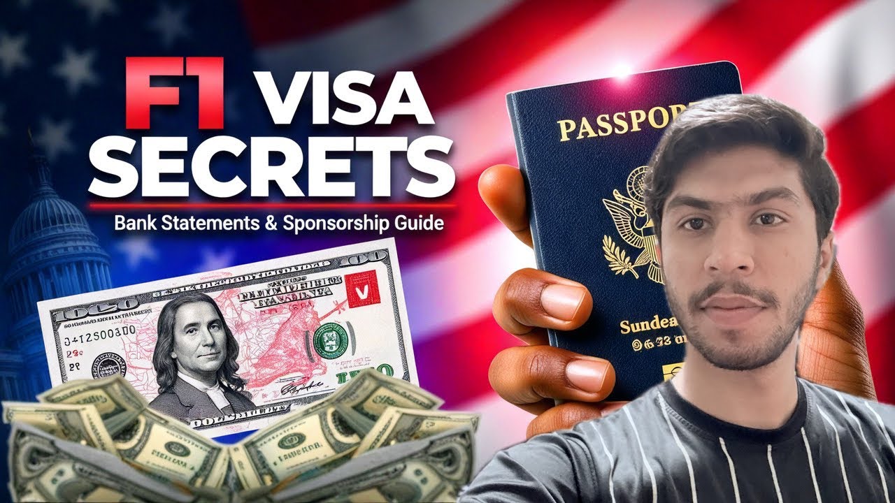 USA 🇺🇸 F1 Visa Bank Statement Tips to show funds in Account