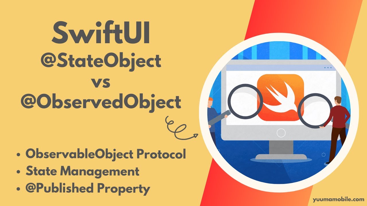 SwiftUI StateObject vs ObservedObject | State Management | SwiftUI Tutorial
