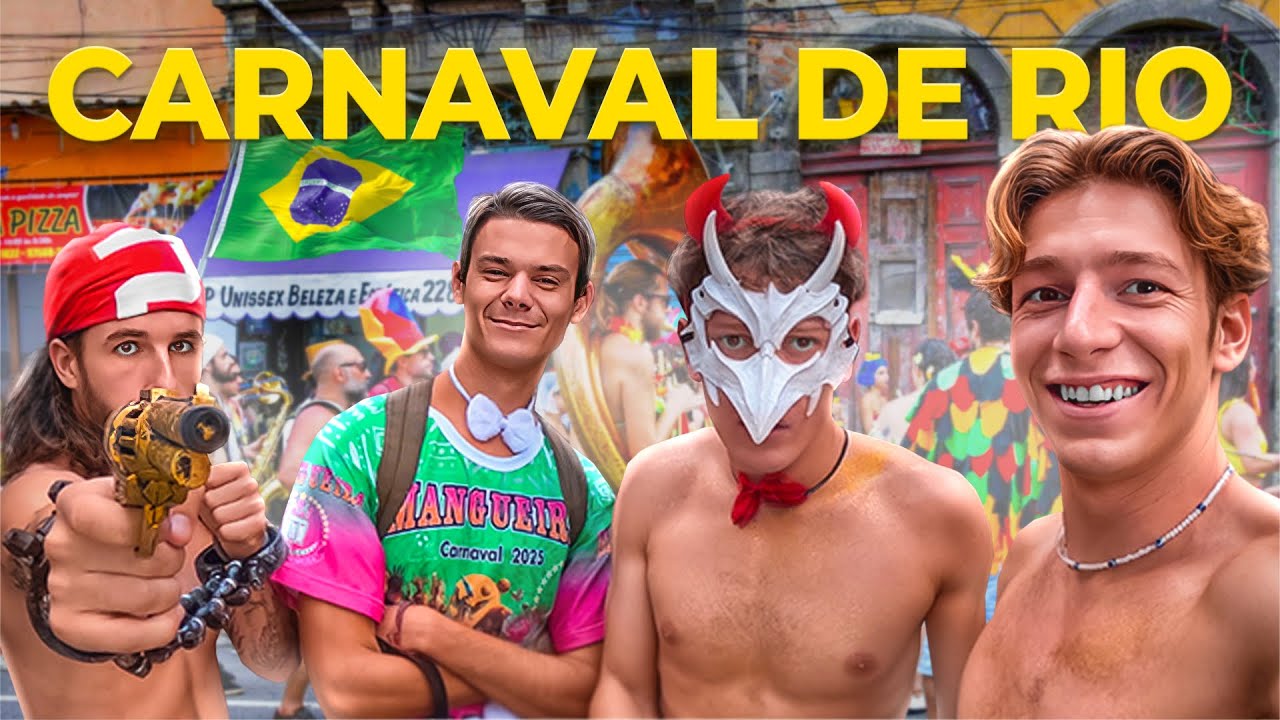 UNE SEMAINE AU CARNAVAL DE RIO ! ( 2025 )
