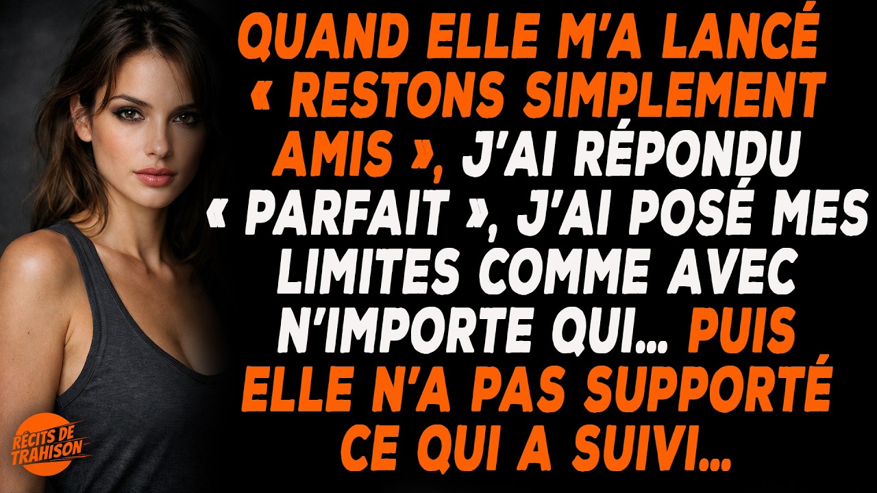Quand Elle A Proposé De Rester Amis, J’ai Accepté Sans Discuter Et Tout A Changé Ensuite.